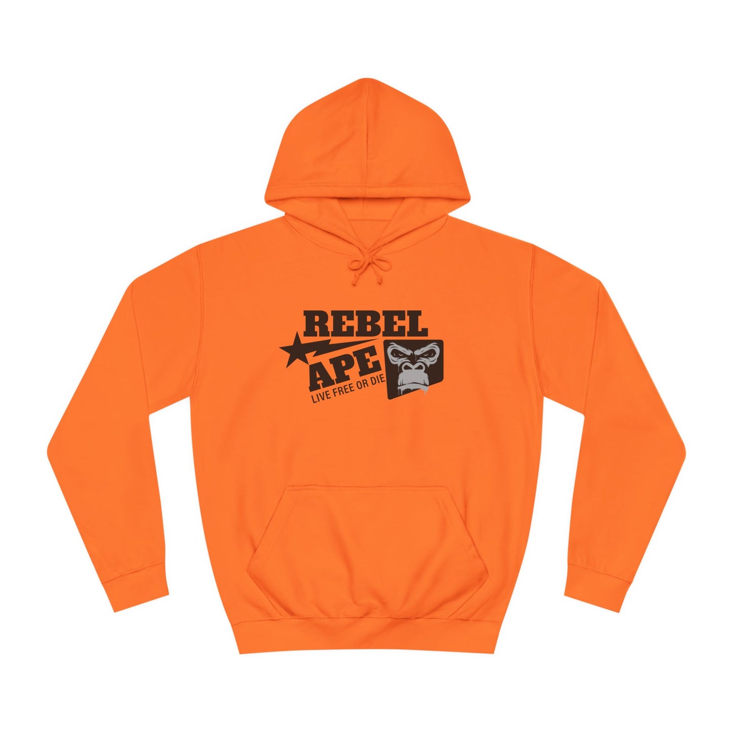 Rebel Ape Logo College Hoodie