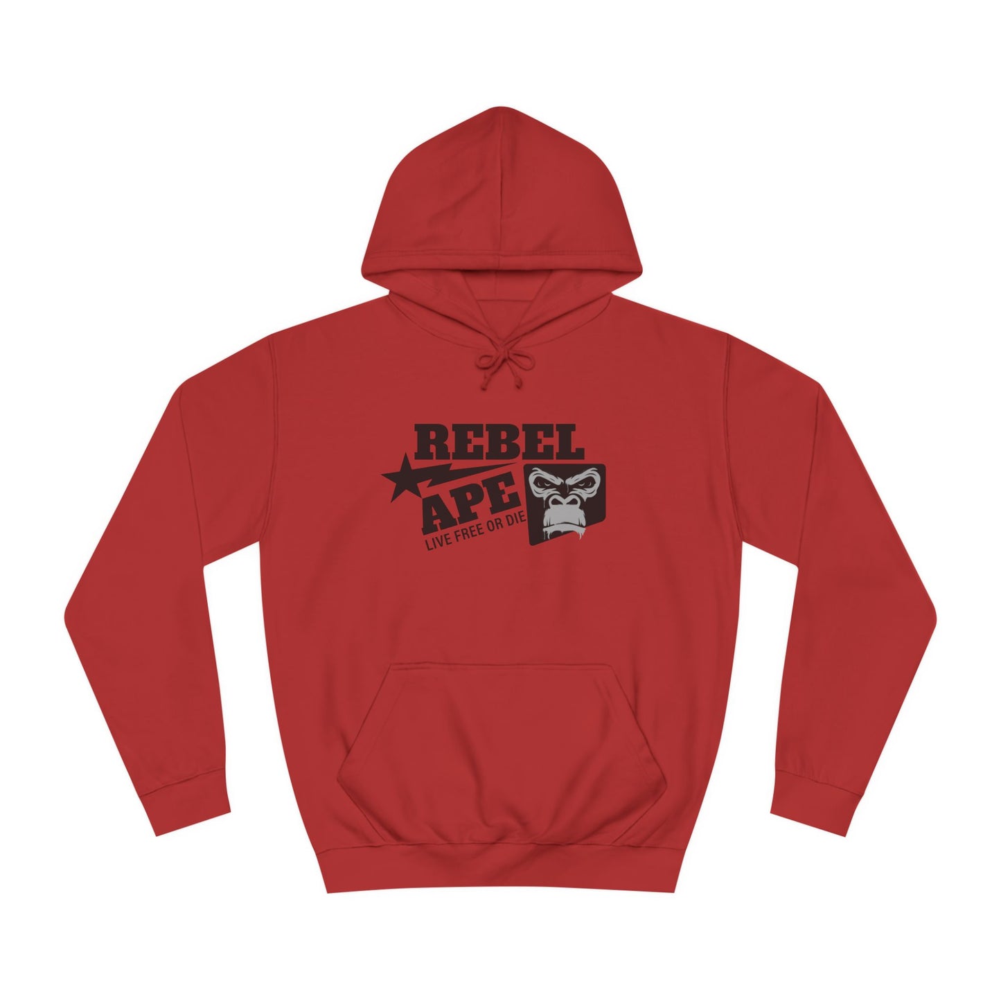 Rebel Ape Logo College Hoodie