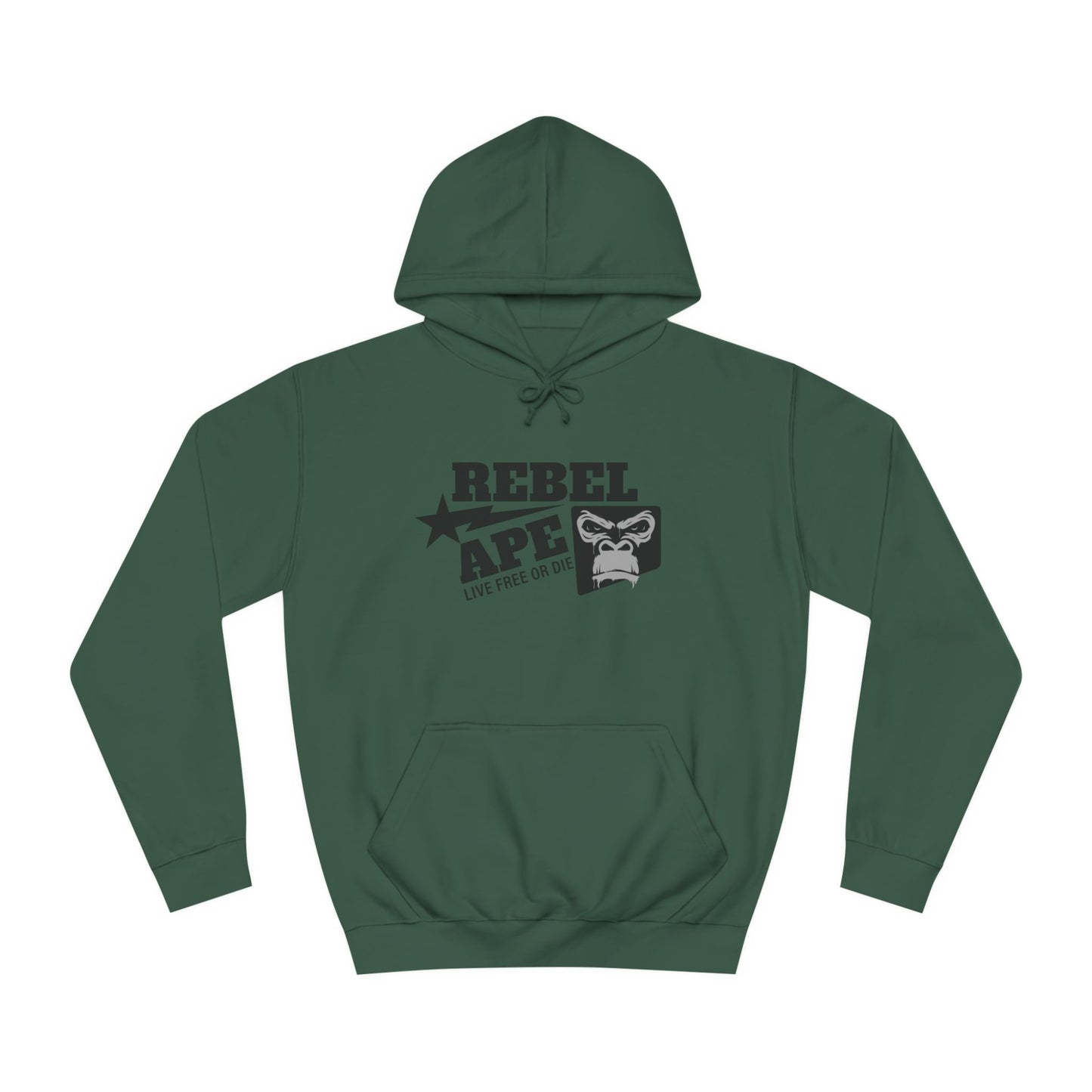 Rebel Ape Logo College Hoodie