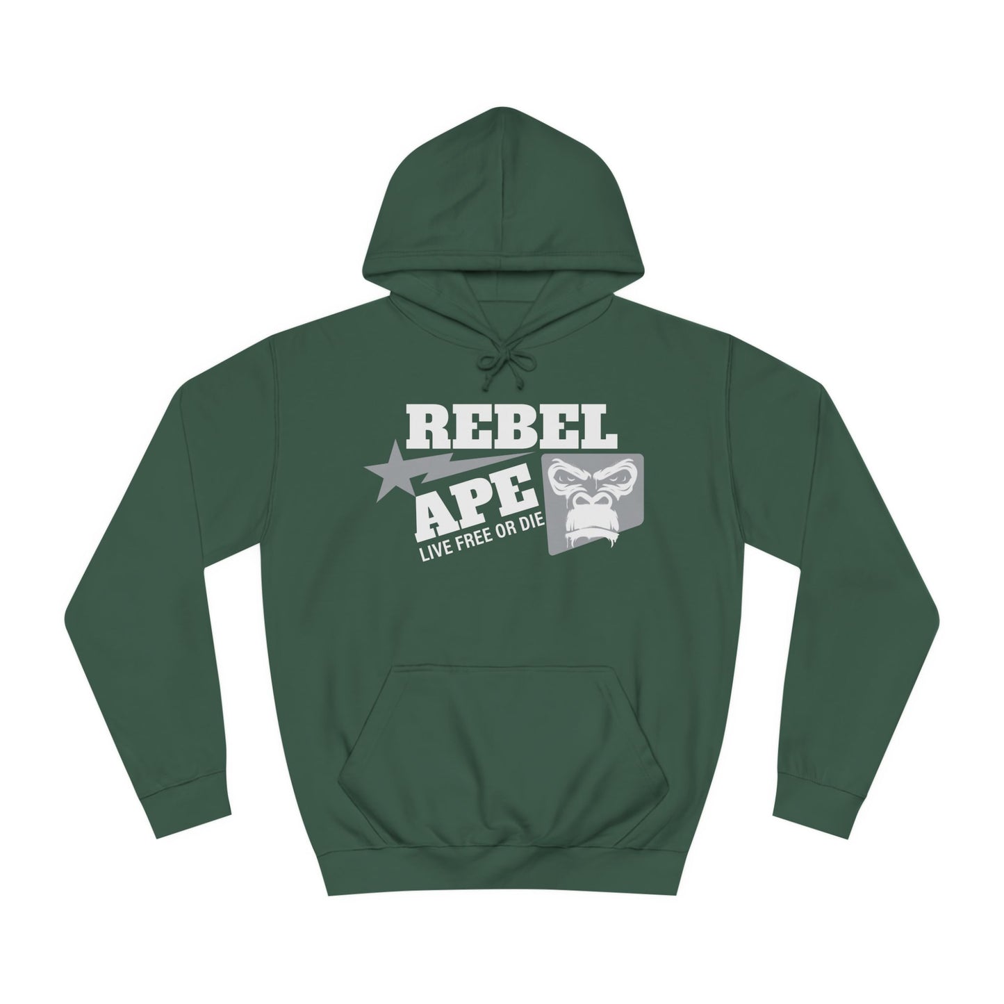 Rebel Ape Logo College Hoodie