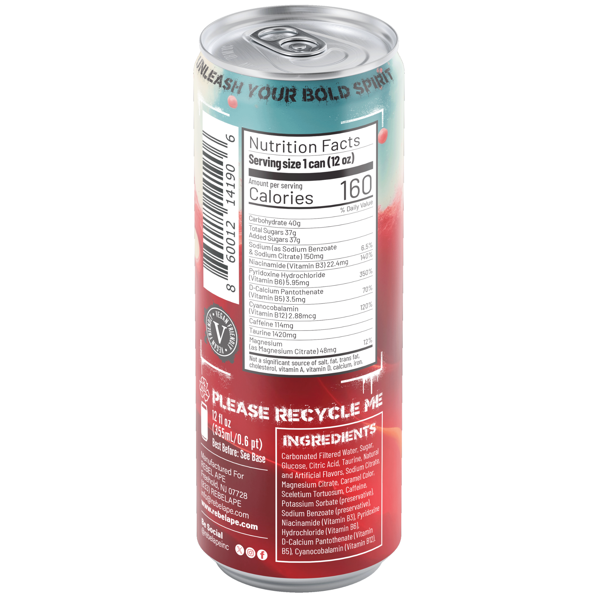 Renegade Energy Drink Original 12 Pack (Free Shipping)