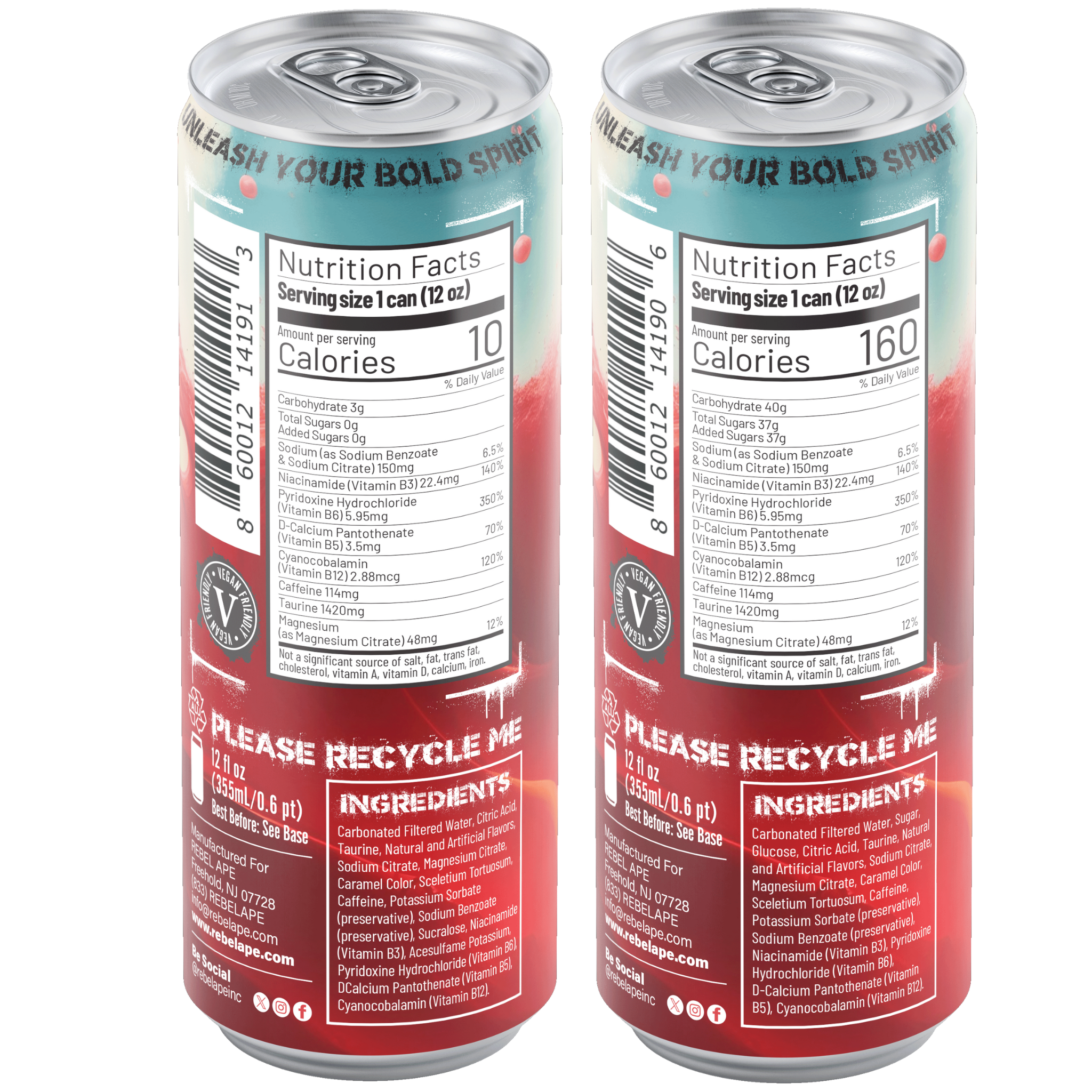 Renegade Energy Drink Multi 12 Pack (Free Shipping)