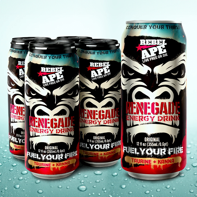 Renegade Energy Drink Zero Sugar 12 Pack (Free Shipping)