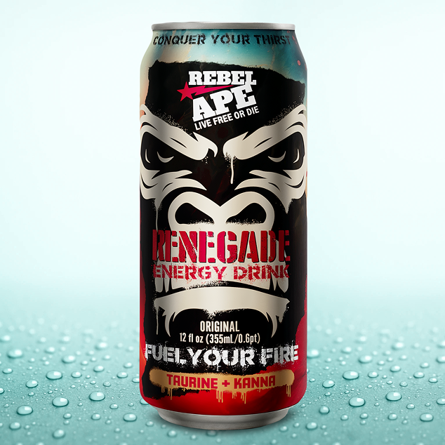 Renegade Energy Drink Zero 4 Pack (Free Shipping)